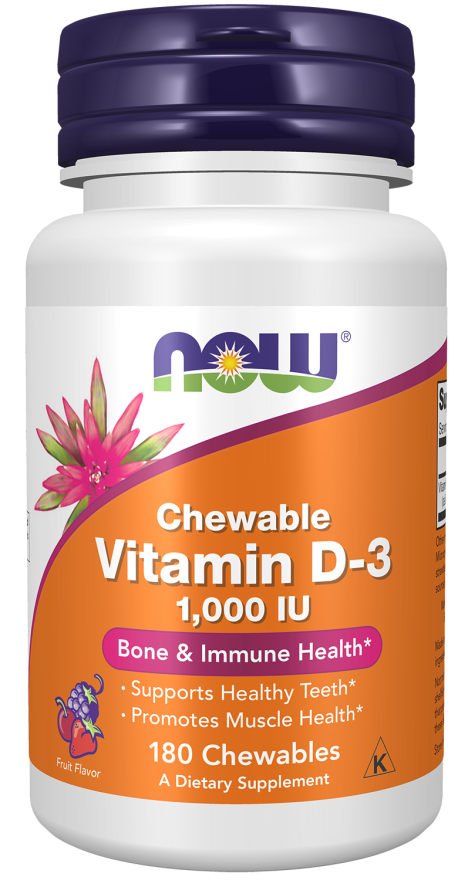 Vitamin D-3 1,000 IU, Chewable