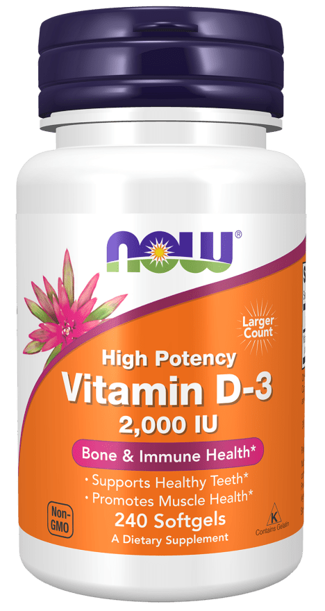 Vitamin D - 3 2,000 IU - Country Life Natural Foods