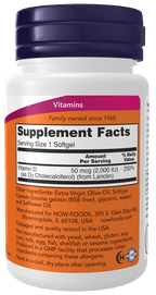 Vitamin D-3 2,000 IU, Vitamins & Supplements - Country Life Natural Foods