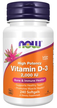 
                  
                    Vitamin D-3 2,000 IU
                  
                