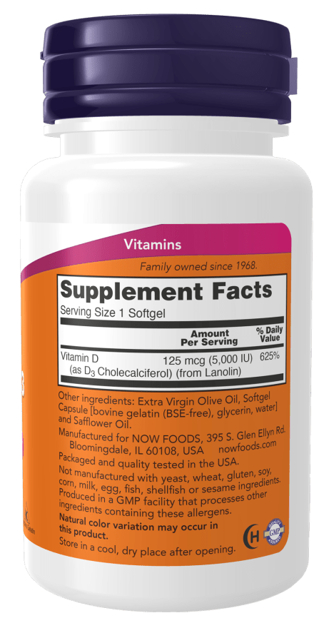 
                  
                    Vitamin D - 3 5,000 IU High Potency - Country Life Natural Foods
                  
                