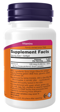 
                  
                    Vitamin D-3 5,000 IU High Potency
                  
                