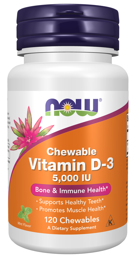 Vitamin D-3 Chewable 5,000 IU