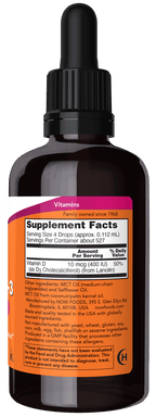 Vitamin D-3 Liquid, Vitamins & Supplements - Country Life Natural Foods