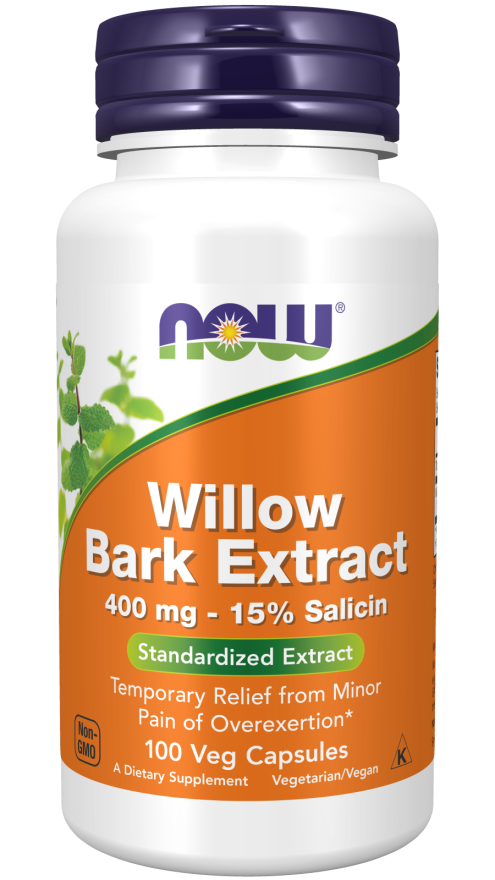 Willow Bark Extract 400mg-15% Salicin