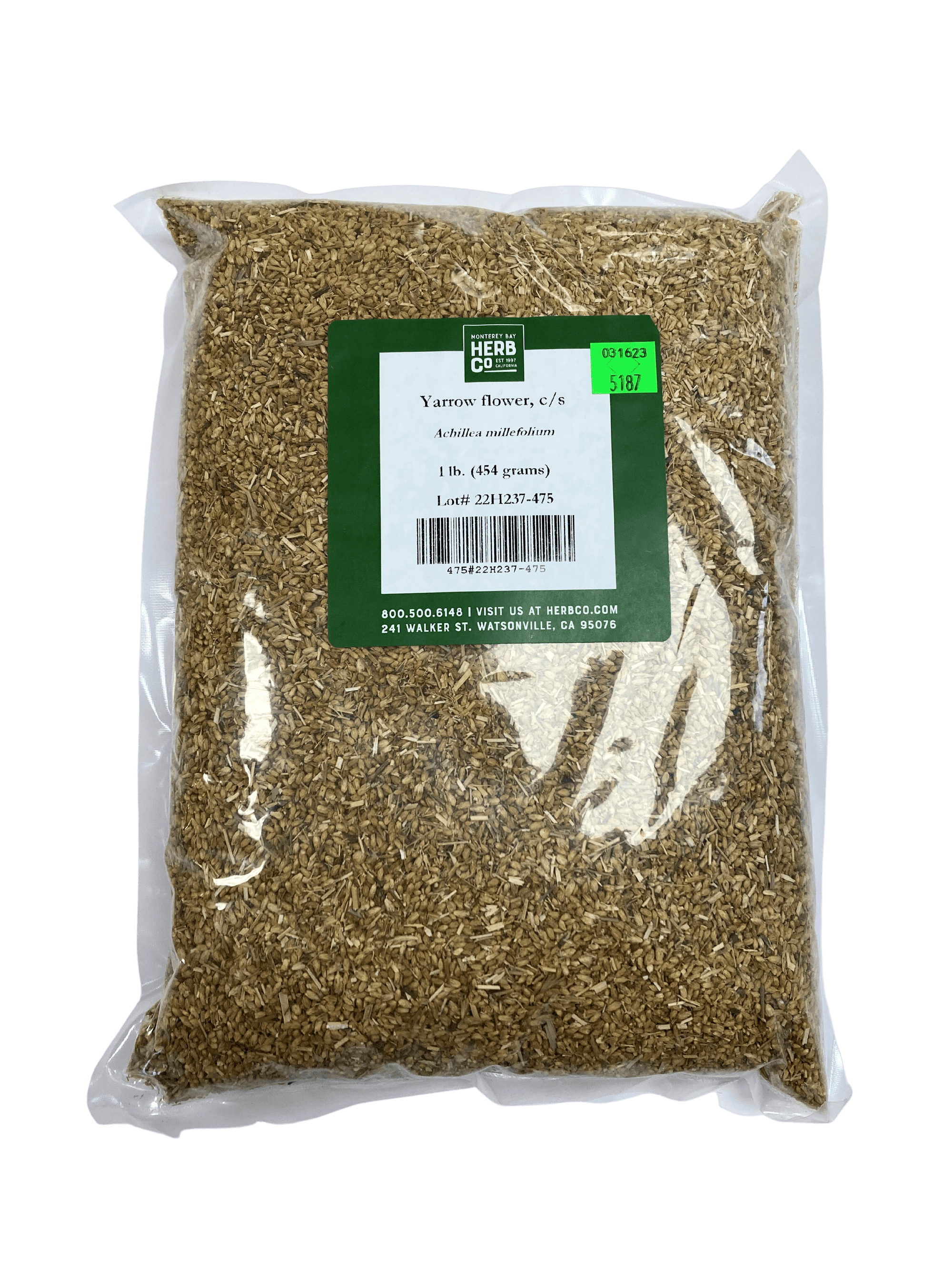 
                  
                    Yarrow Flowers, Cut, Sifted - Country Life Natural Foods
                  
                