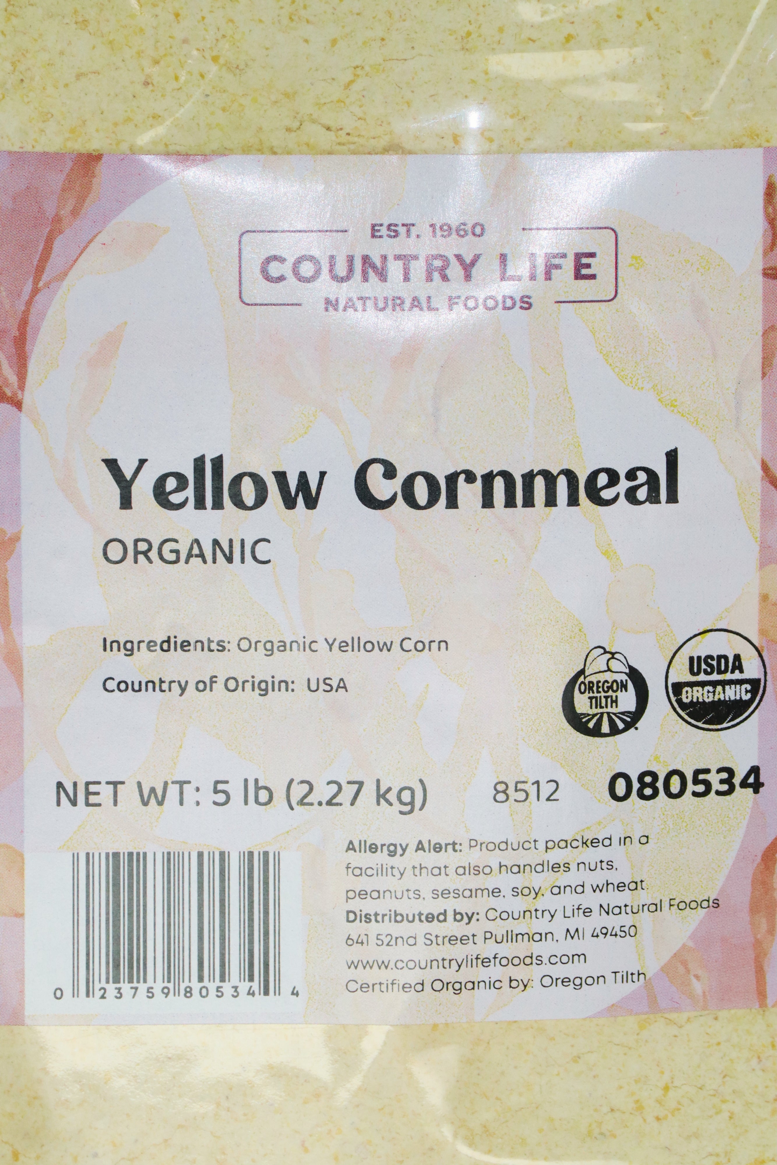 Yellow_Cornmeal_Organic- Country Life Natural Foods