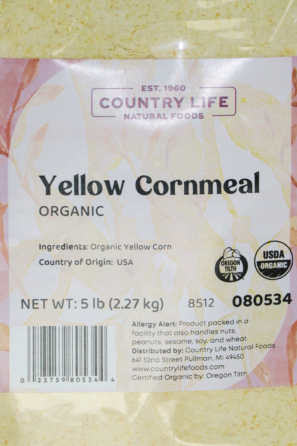 Yellow_Cornmeal_Organic- Country Life Natural Foods