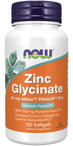 Zinc Glycinate, Vitamins & Supplements - Country Life Natural Foods