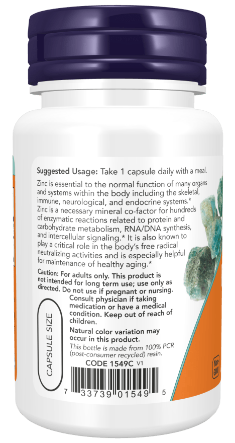 Zinc Picolinate 50mg, Vitamins & Supplements - Country Life Natural Foods