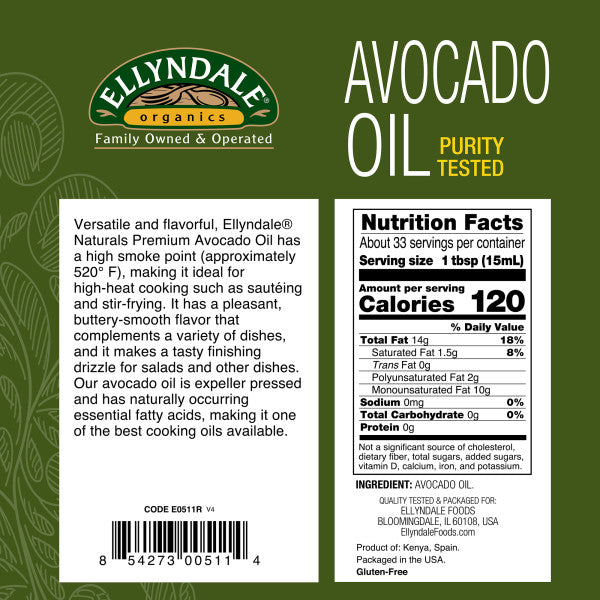 
                  
                    Avocado Cooking Oil
                  
                