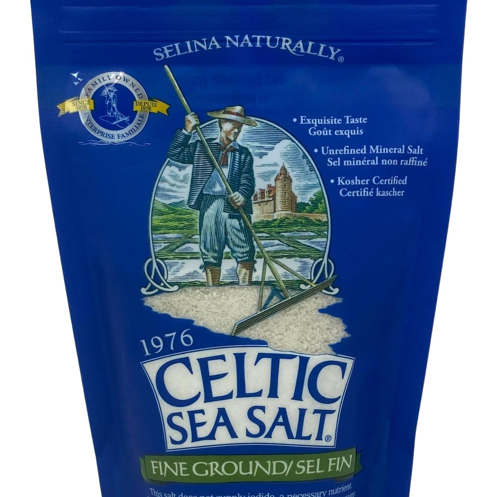 Celtic Sea Salt, Fine, Selina - Country Life Natural Foods