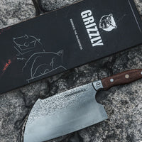 
                  
                    Grizzly Serbian Cleaver
                  
                