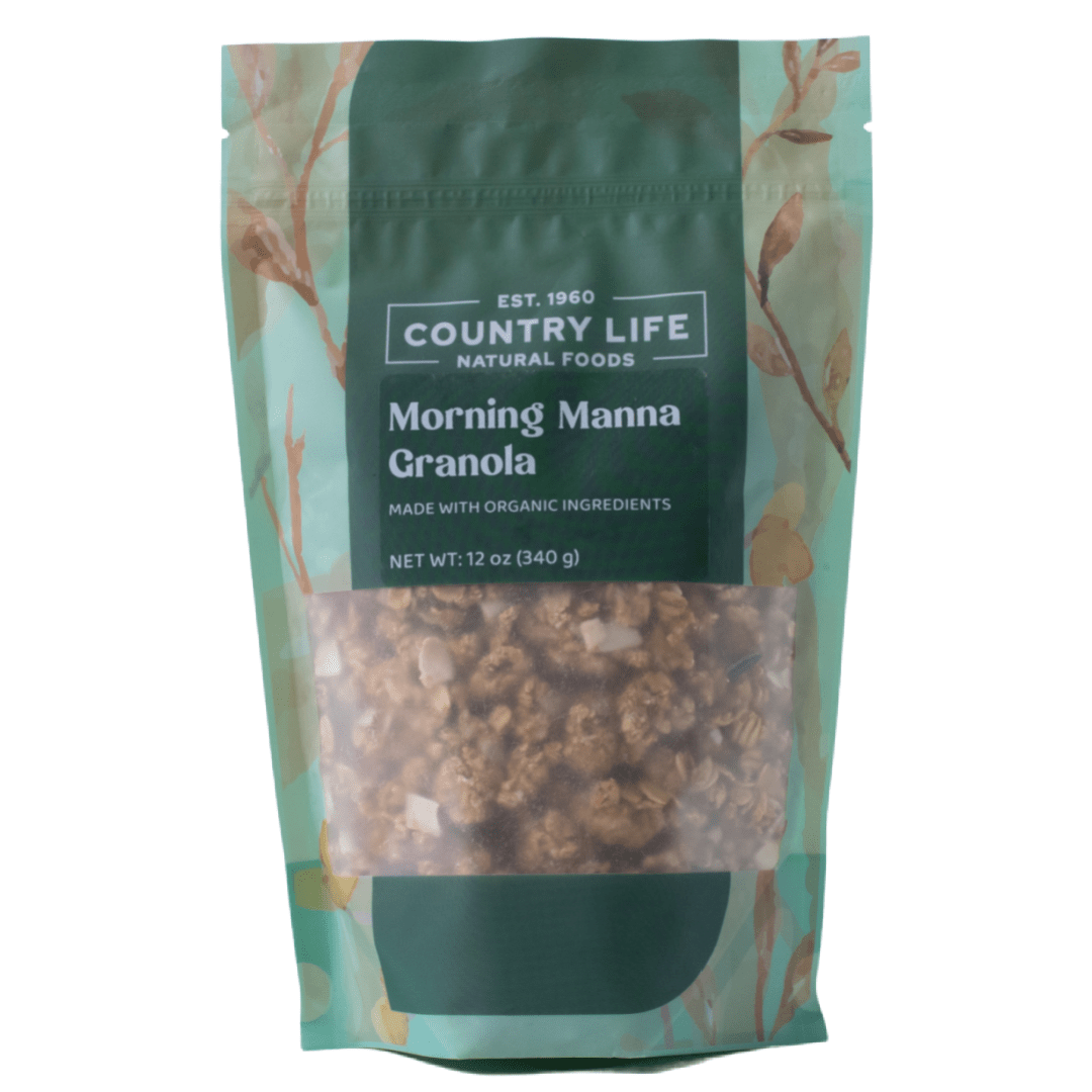 Slow-Baked Morning Manna Granola, Organic - Country Life Natural Foods