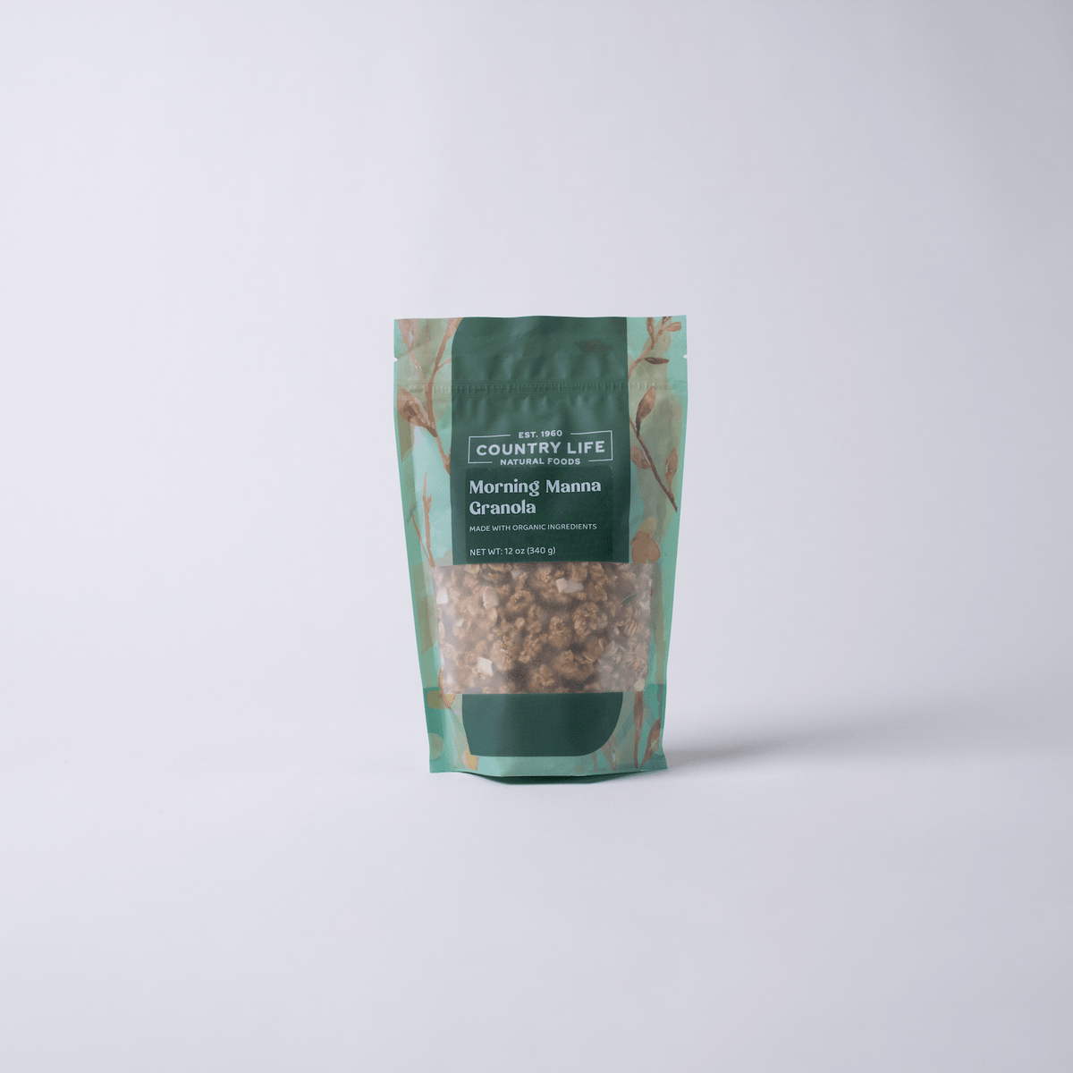 Slow-Baked Morning Manna Granola, Organic - Country Life Natural Foods