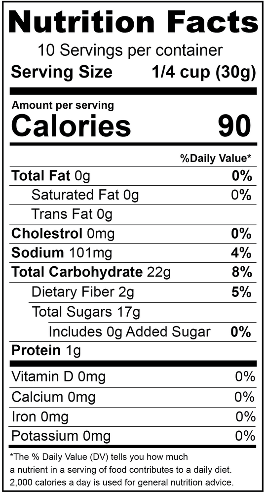 
                  
                    Apple Dices, Natural, Organic - Country Life Natural Foods
                  
                