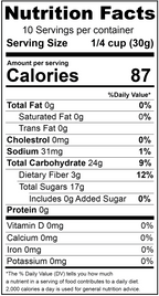 Apple Rings, Organic, Dried Fruit - Country Life Natural Foods
