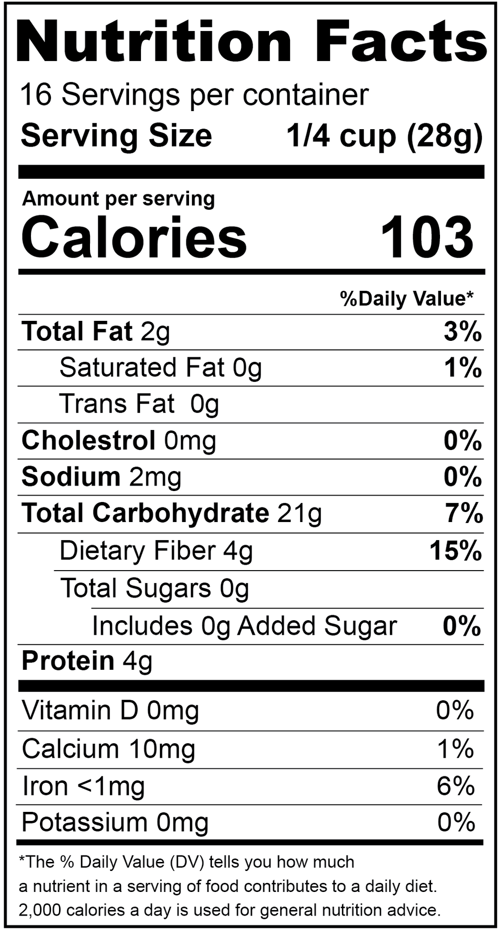 4 - Grain Flakes - Country Life Natural Foods