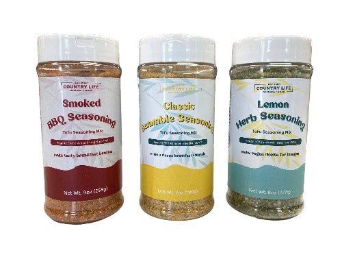 
                  
                    Tofu Scramble Seasonings, 3 - Pack - Country Life Natural Foods
                  
                