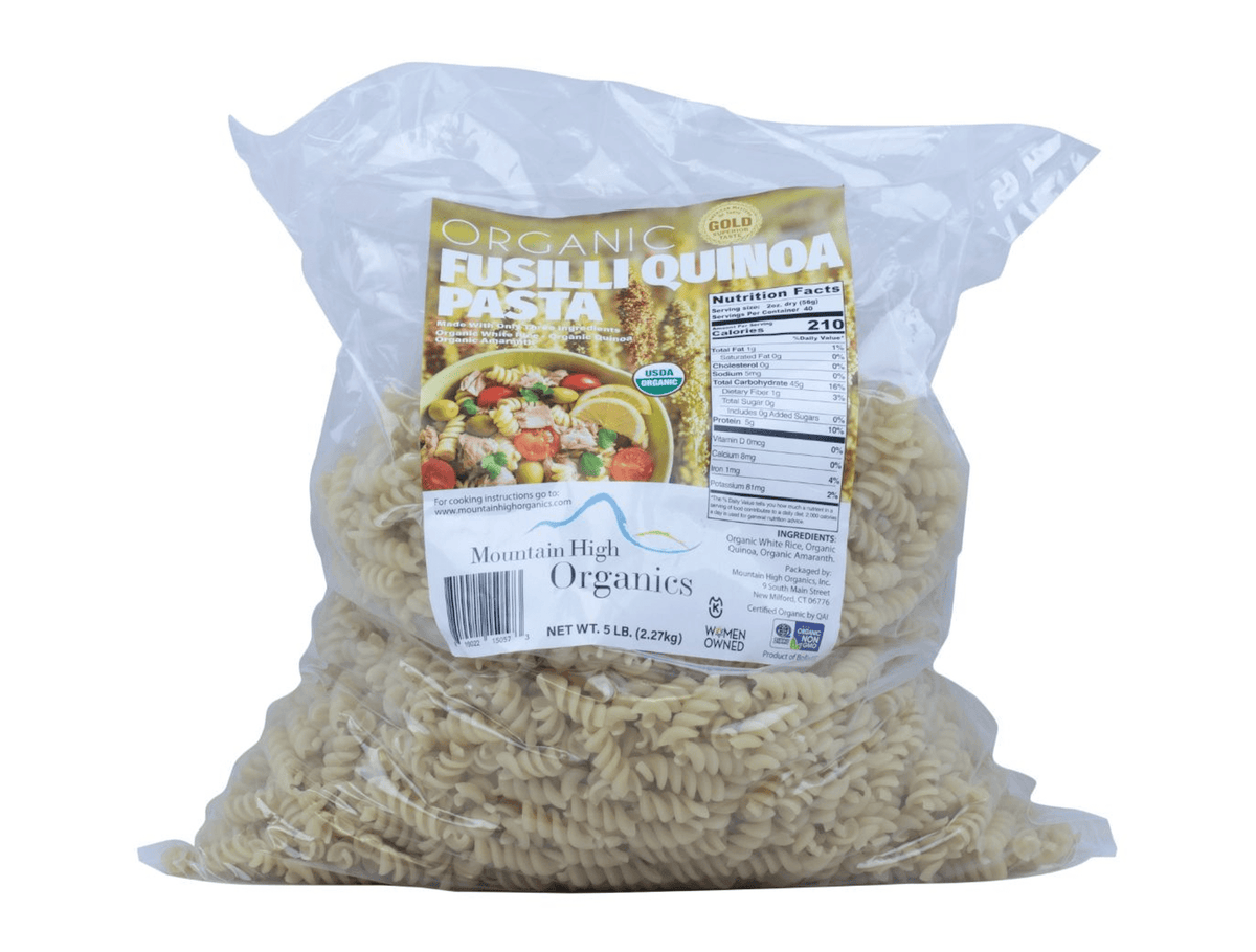 Fusilli, Quinoa, Organic, Gluten-Free - Country Life Natural Foods