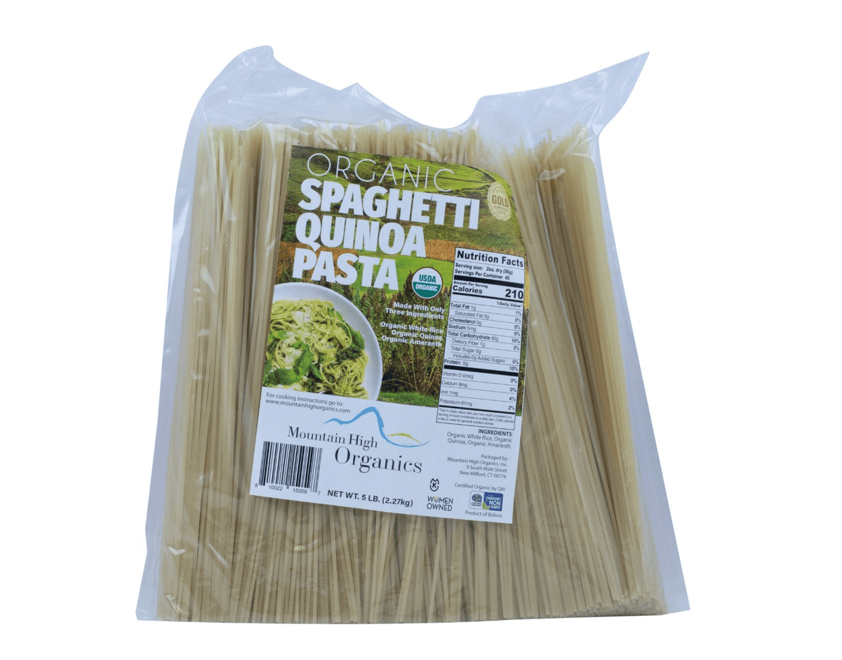 Spaghetti, Quinoa, Organic, Gluten-Free - Country Life Natural Foods