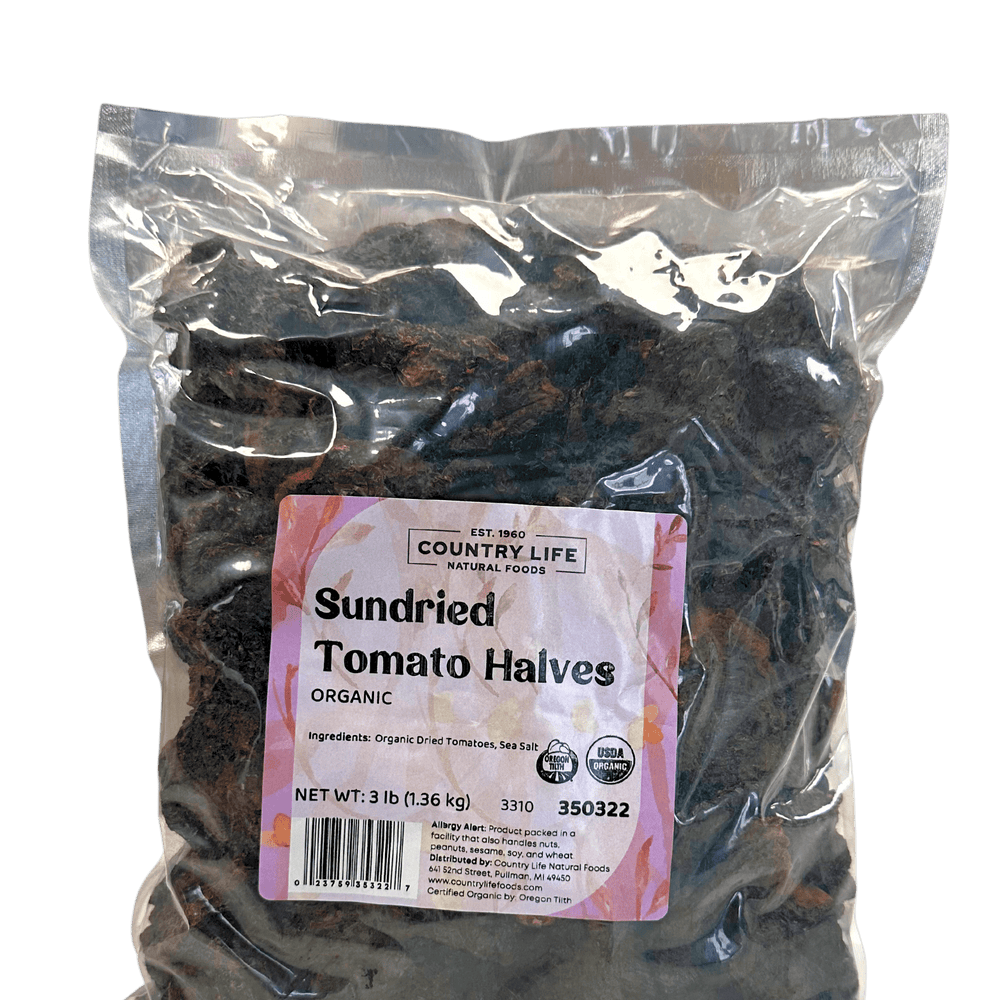 
                  
                    Tomato, Organic, Sundried, Halves - Country Life Natural Foods
                  
                