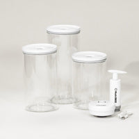 
                  
                    Glass Vacuum Seal Containers - Set of 3 - Country Life Natural Foods
                  
                