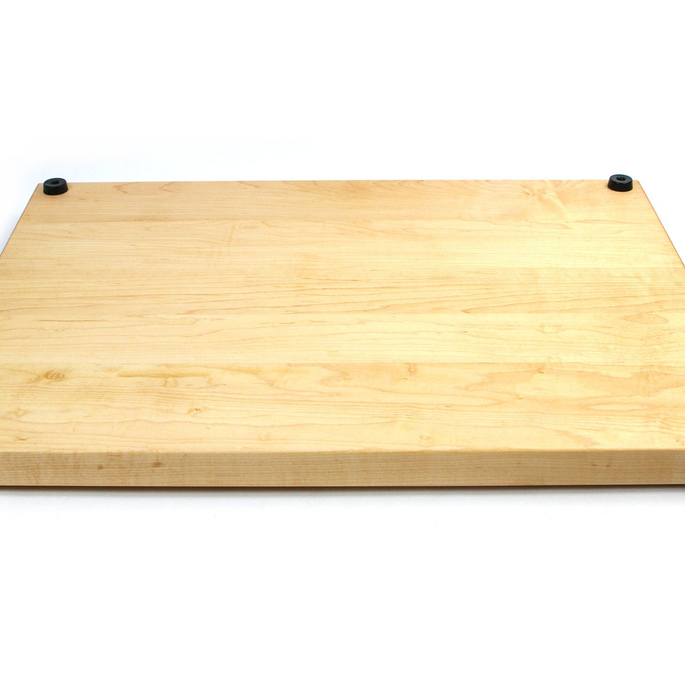 
                  
                    1.25” Thick Extra Large Butcher Block Cutting Board With Rubber Feet, Thick Cutting Board, Wood Chopping Board, American Made Maple Hardwood
                  
                