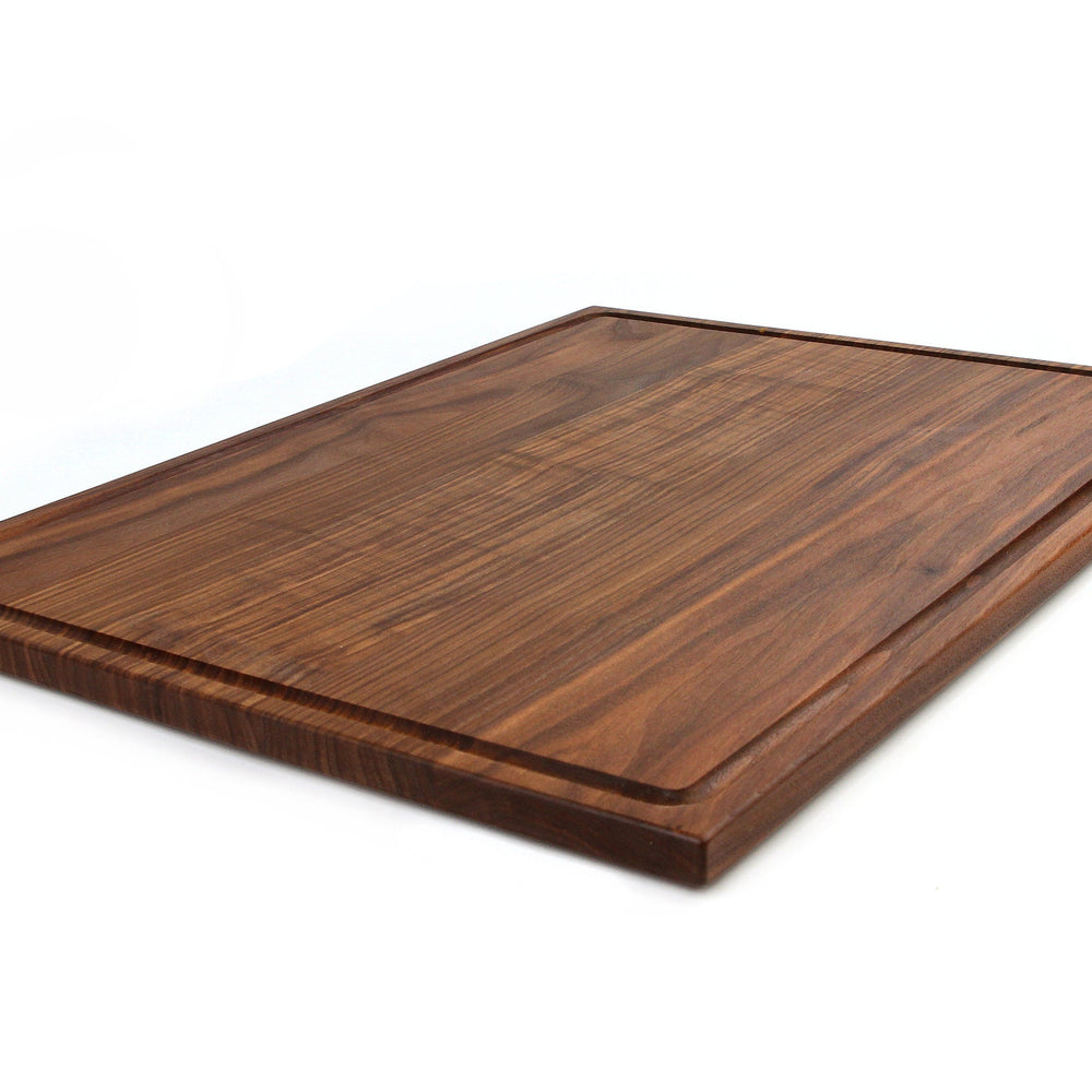 
                  
                    Extra Large Walnut Cutting Board, 24"x18" Charcuterie Serving Tray, Customizable Wedding Board, 100% Made in the USA
                  
                