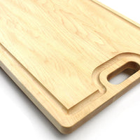 
                  
                    Large Cutting Board With Handles and Juice Groove 18x12, Walnut Reversible Wood Cutting Board, Doubles as a Wooden Serving Tray With Handles
                  
                