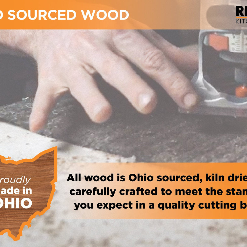 
                  
                    Maple Large End Grain Cutting Board, Maple Butcher Block with Rubber Feet, Wedding Gift, Anniversary Gift, Father's Day Gift, USA Made
                  
                