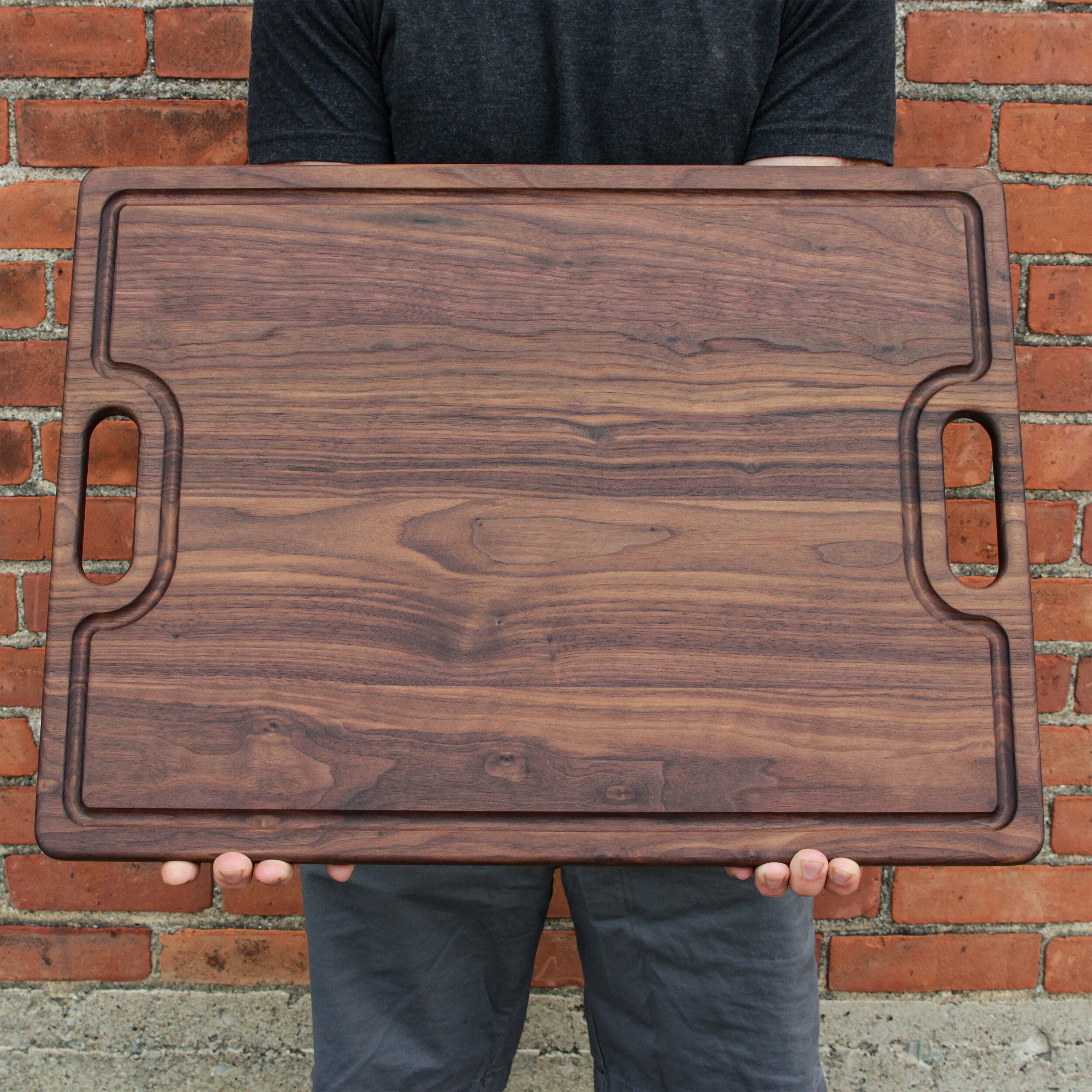 Extra Large Walnut Cutting Board 24