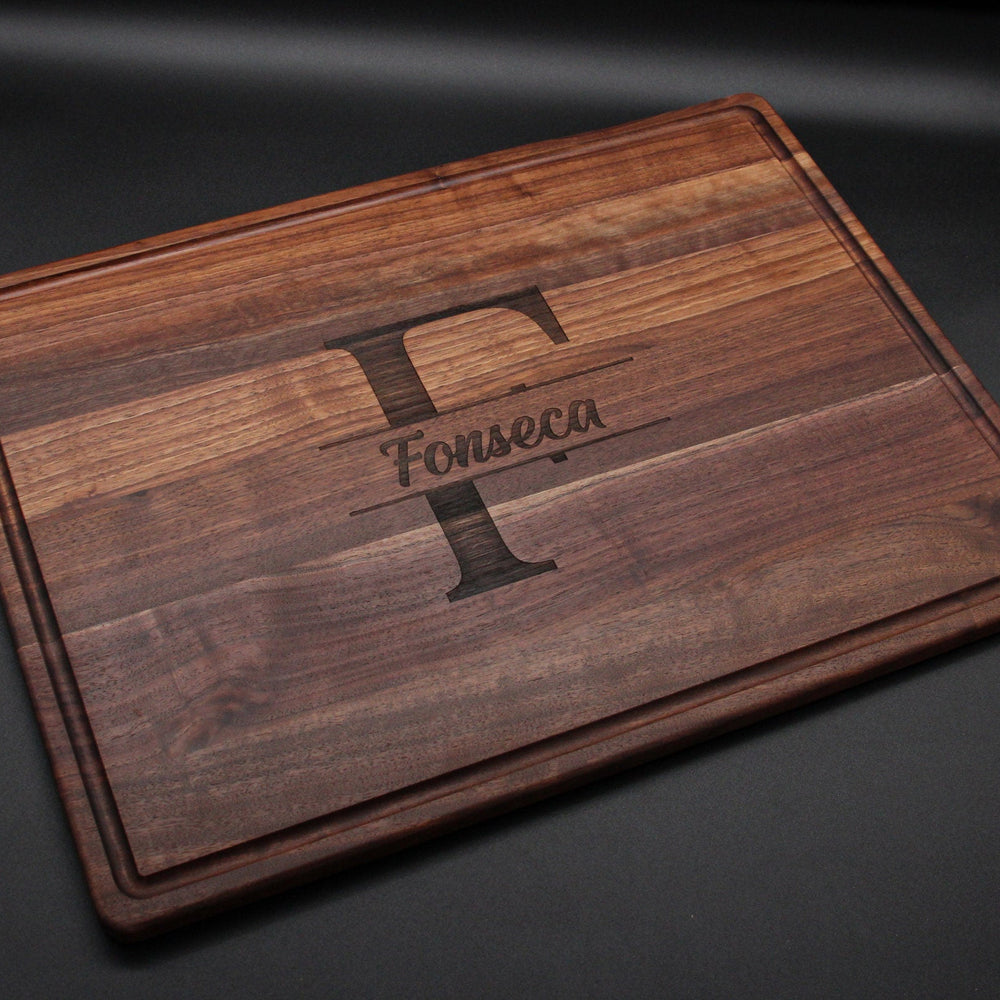 
                  
                    Extra Large Walnut Cutting Board, 24"x18" Charcuterie Serving Tray, Customizable Wedding Board, 100% Made in the USA
                  
                