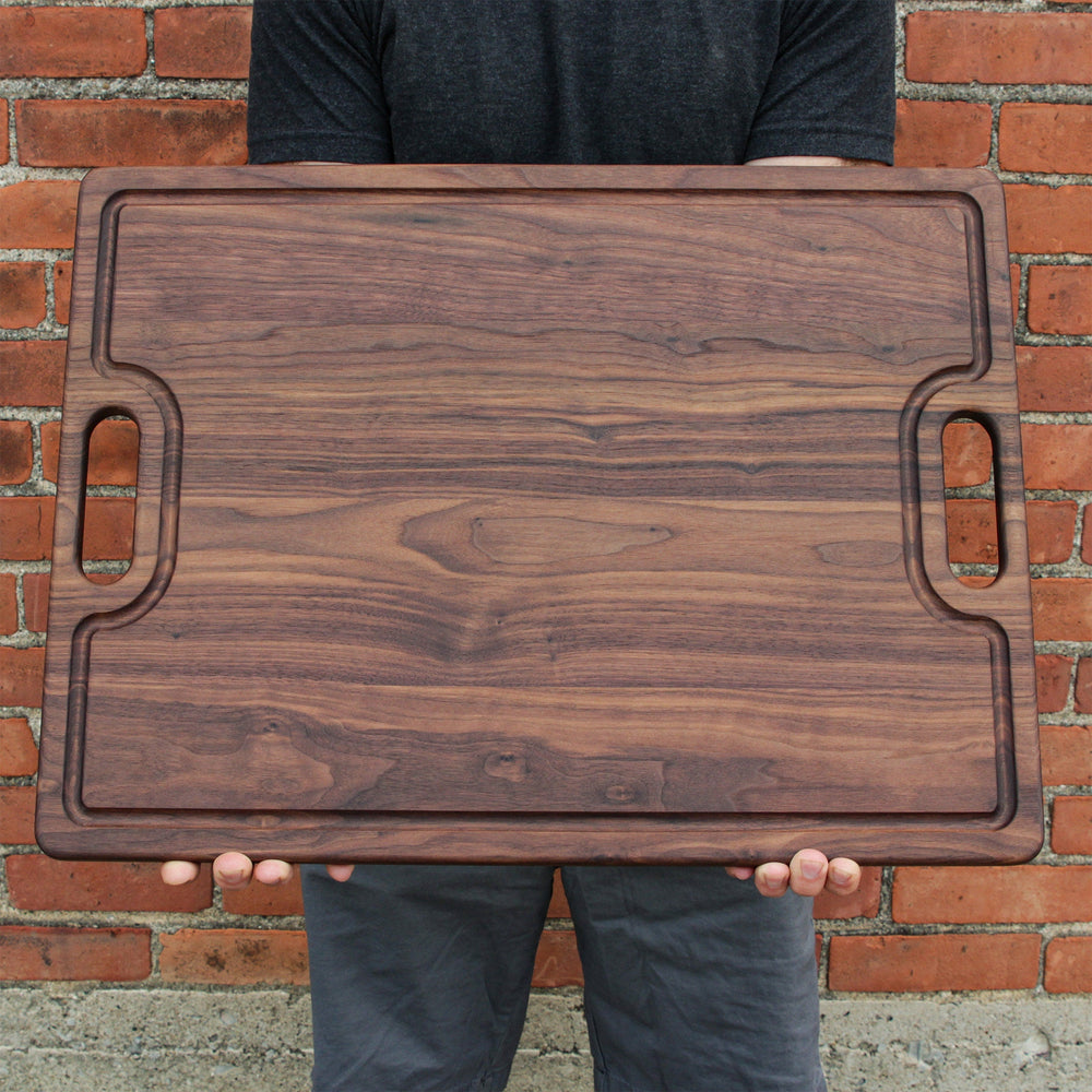 Extra Large Walnut Cutting Board, 24
