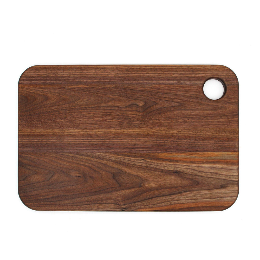 
                  
                    Large Wood Cutting Board With Thumb Hole and Juice Groove 18x12 Inches, Wood Cheese Board, Wooden Chopping Board, 100% Made in the USA
                  
                
