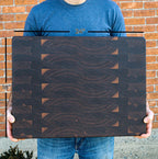 XXL Maple Butcher Block Cutting Board, Up to 24"x18" Maple End Grain Cutting Board, Up to 2” Thick, Wedding Gift, Anniversary Gift, USA Made, - Country Life Natural Foods