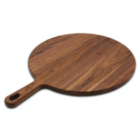 
                  
                    XL Walnut Paddle Cutting Board With Handle, Round Charcuterie Board, Wedding Gift, Charcuterie Board With Handle, 100% Handmade in the USA
                  
                