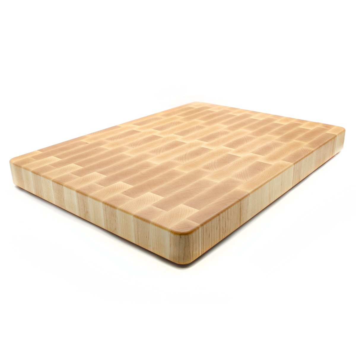 XXL Maple Butcher Block Cutting Board, Up to 24"x18" Maple End Grain Cutting Board, Up to 2” Thick, Wedding Gift, Anniversary Gift, USA Made, - Country Life Natural Foods