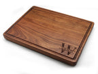1.25” Thick Extra Large Wood Cutting Board with Feet, Pocket Handles and Juice Groove, 24x18”x1.25 Inches Thick, Gift For Dad, 100% USA Made, - Country Life Natural Foods