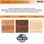 Large Cherry Wood Cutting Board With Juice Groove and Handles 18 x 12 Inches, Cherry Charcuterie Board, Cherry Cheese Board, 100% USA Made, - Country Life Natural Foods
