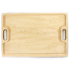 Large Cherry Wood Cutting Board With Juice Groove and Handles 18 x 12 Inches, Cherry Charcuterie Board, Cherry Cheese Board, 100% USA Made, - Country Life Natural Foods
