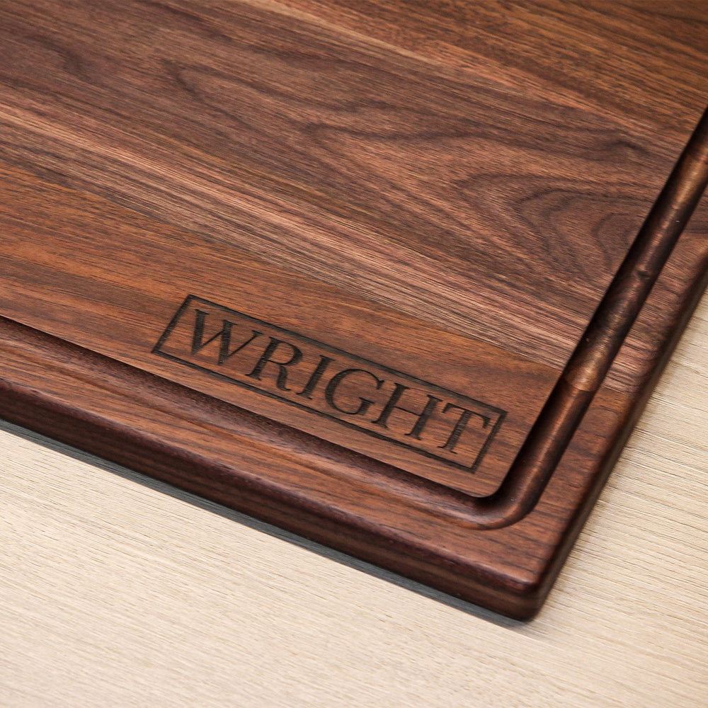 
                  
                    Large Wood Cutting Board With Juice Groove 18x12 Inches, Wood Cheese Board, Wooden Chopping Board, Wooden Cutting Board Made in the USA
                  
                