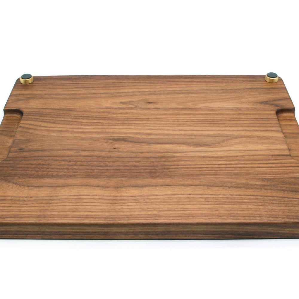 
                  
                    Premium Brass Cutting Board Feet - Set of 4, Includes Non-Slip Pads, and Phillips Screws. 1" Diameter Brass Hardware. 100% Made in the USA
                  
                