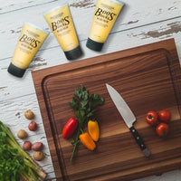 
                  
                    John Boos Walnut Wood Juice Groove Cutting Board w/Boos Block Care Cream, 3 Pack - Country Life Natural Foods
                  
                