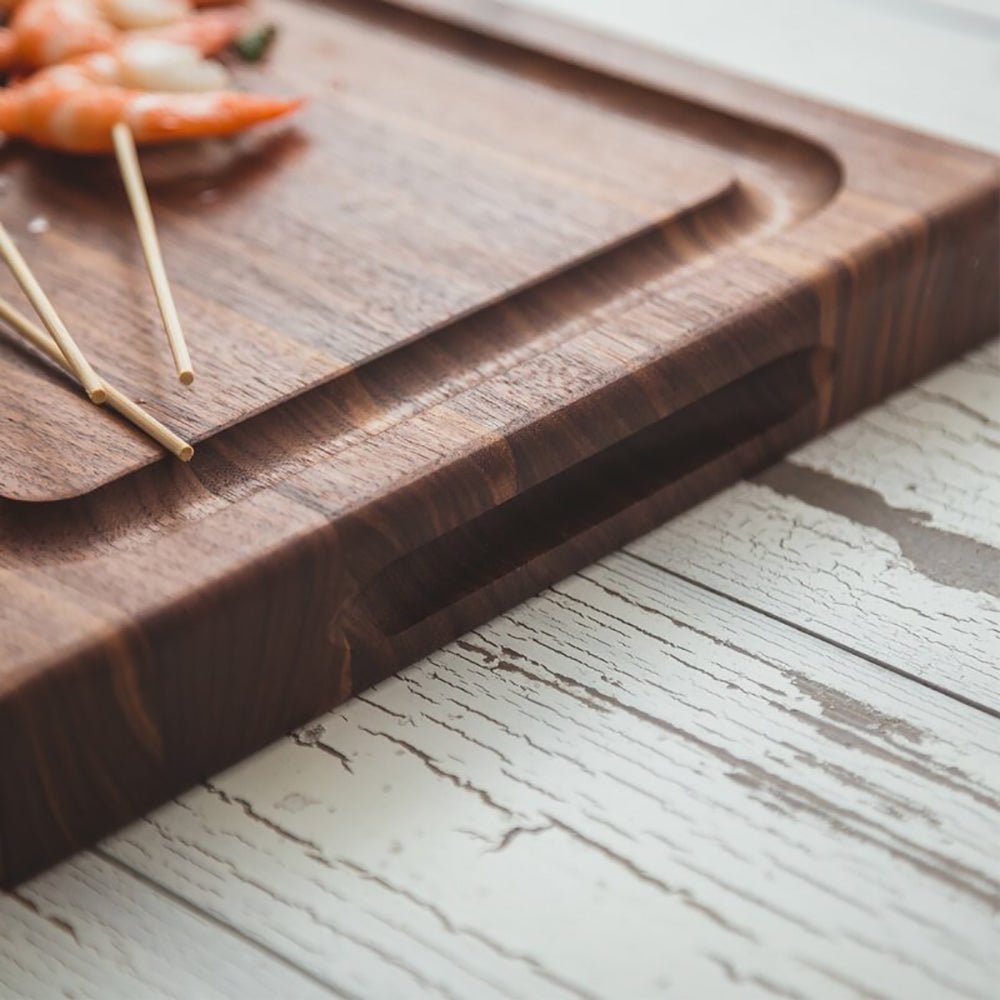 
                  
                    John Boos BBQ Collection Reversible Wood Cutting Board w/Juice Groove, Walnut - Country Life Natural Foods
                  
                