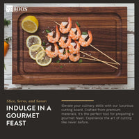 
                  
                    John Boos BBQ Collection Reversible Wood Cutting Board w/Juice Groove, Walnut - Country Life Natural Foods
                  
                