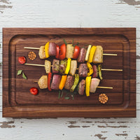 
                  
                    John Boos BBQ Collection Reversible Wood Cutting Board w/Juice Groove, Walnut - Country Life Natural Foods
                  
                