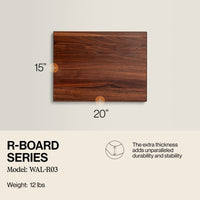 
                  
                    John Boos Walnut Wood Edge Grain Reversible Cutting Board, 20 x 15 x 1.5 Inches - Country Life Natural Foods
                  
                