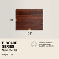 
                  
                    John Boos Walnut Wood Edge Grain Reversible Cutting Board, 24 x 18 x 1.5 Inches - Country Life Natural Foods
                  
                