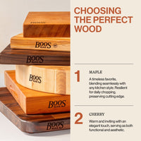 
                  
                    John Boos Maple Wood Edge Grain Cutting Board for Kitchen Prep, 18" x 12" x 2.25" - Country Life Natural Foods
                  
                